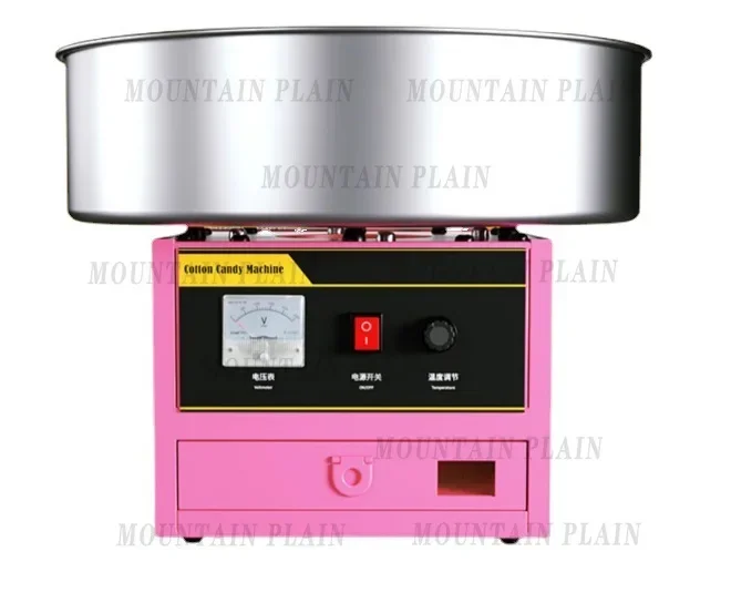 Electric Color Fancy Brushed Small Cotton Candy Making Machine Cotton Candy Making Machines Commercial Full-Automatic