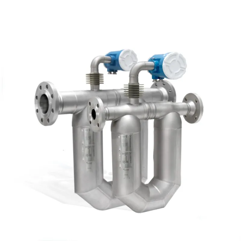 Digital Sanitary Coriolis Mass Flow Meter Stainless Gas Air Support Custom