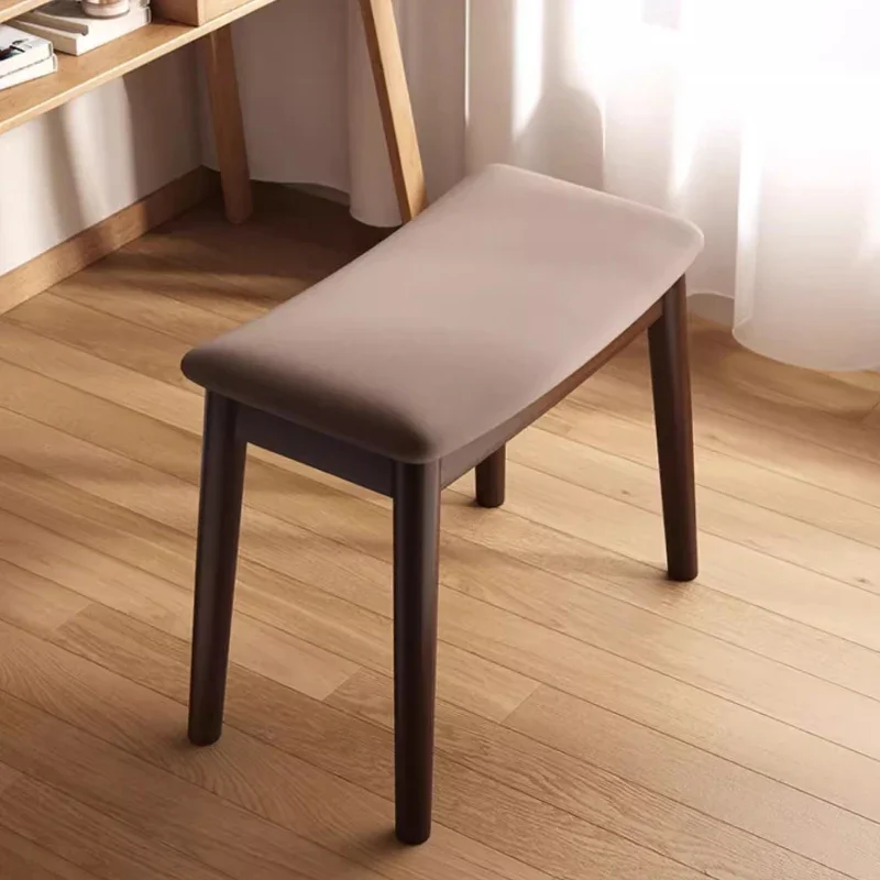 

Dresser Saddle Stool Solid Wood Dressing Household Dressing Stool Women Bedroom Dressing Table Chair, Makeup Hallway Furniture