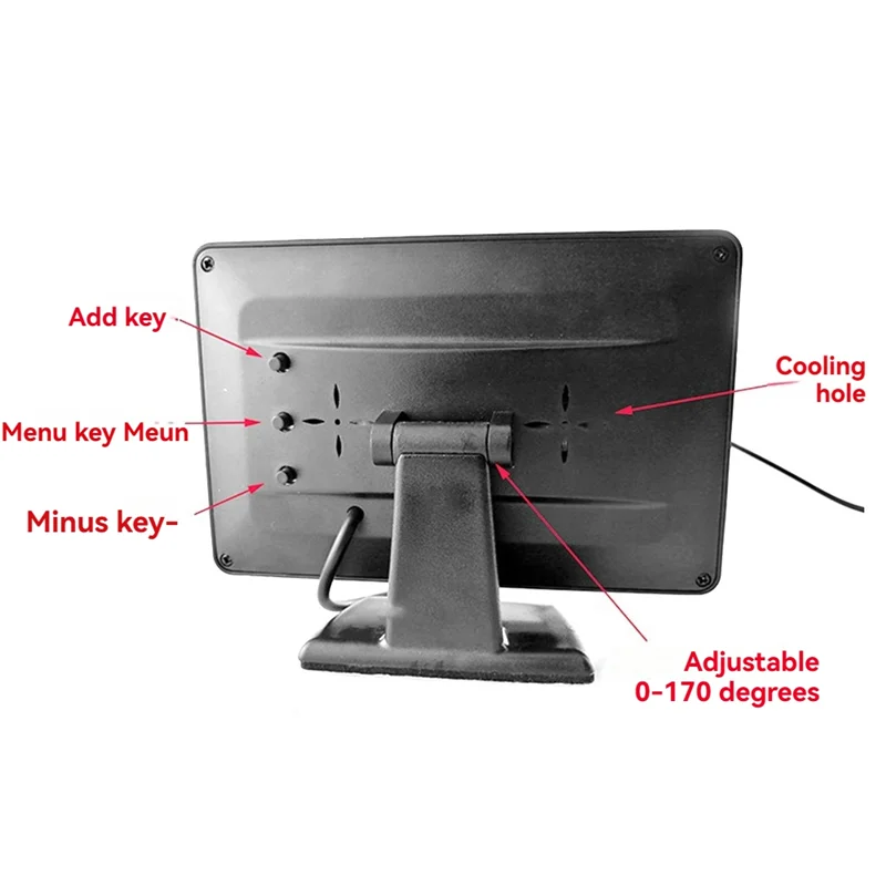 Classy-4.3 Inches HD Reversing Display Reversing Image Display Parking Assist Display For Car Truck Trailer