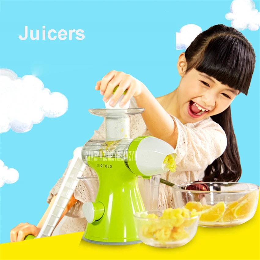 

GY3101 1501ml plastic material Juice extractor Juicer Multifunctional fruit Vegetable Juicers Squeezer hand Feed diameter 12cm