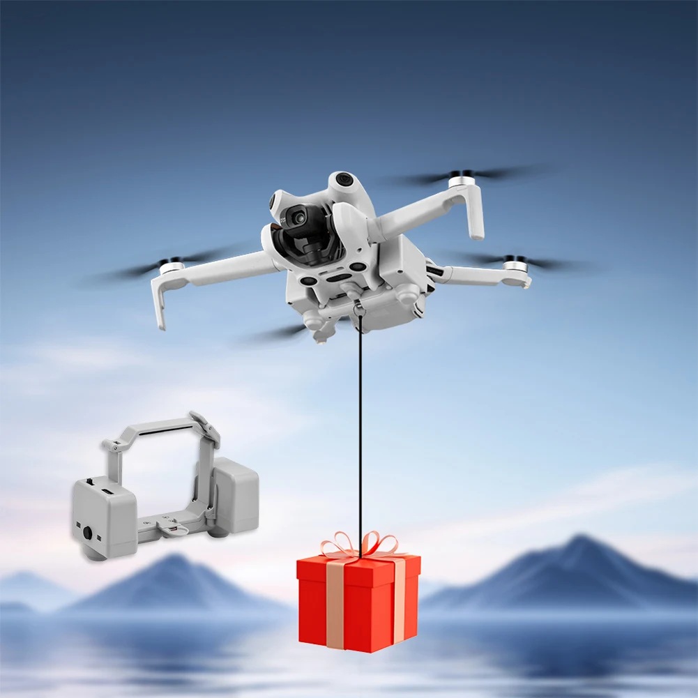 Air Drop System Fishing Bait Wedding Gift Air Drop Servo Drone Air Drop Thrower System for DJI Mini 4 Pro Drone Accessories