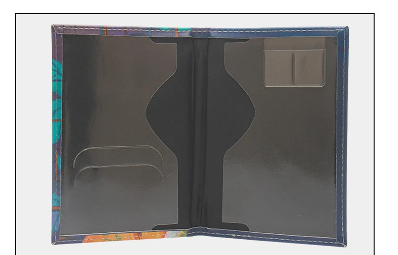 Universe Sterrenhemel Geschilderd Paspoort Reizen Pvc Passport Cover Wallet Id Card Houders Zakelijke Creditcard Houder