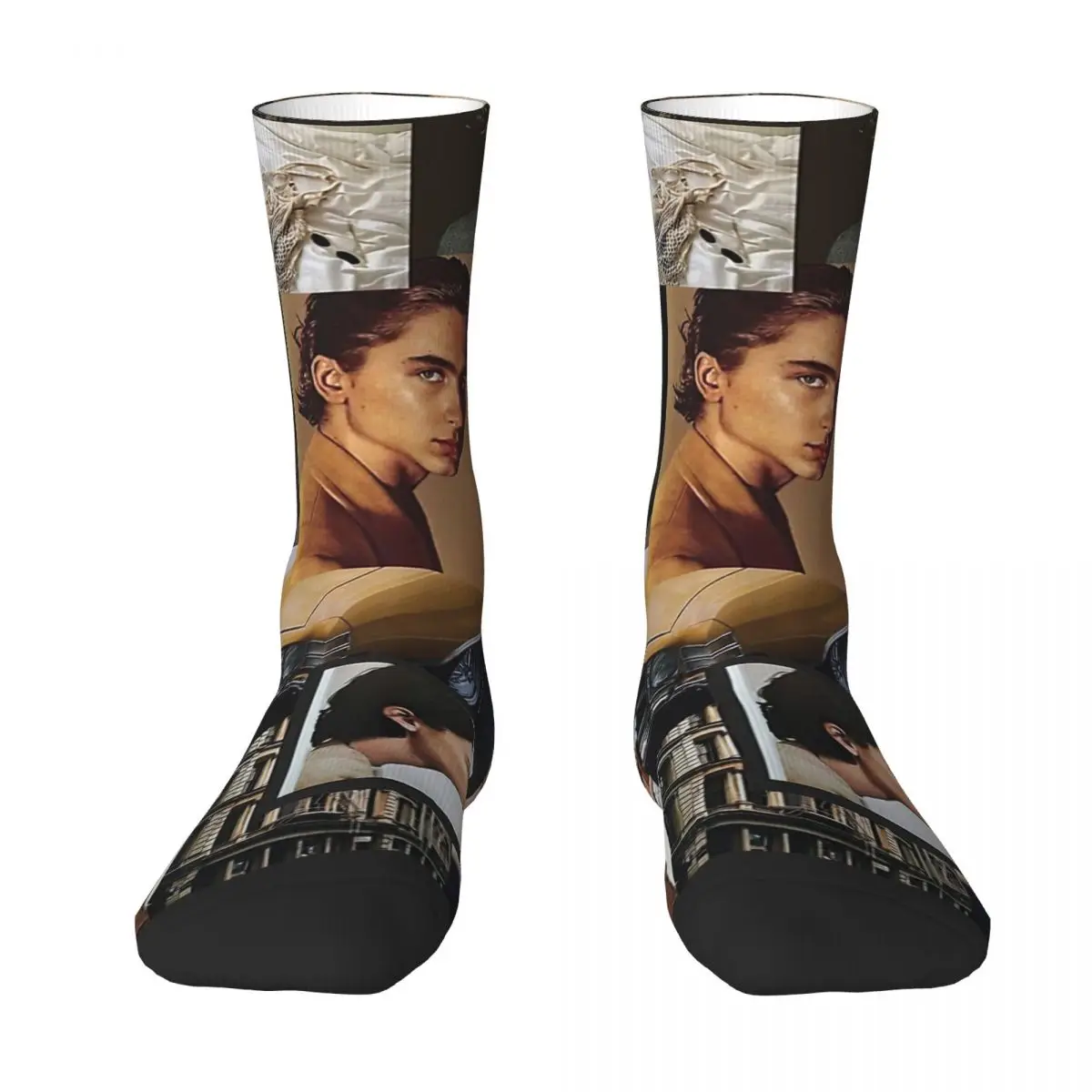 Timothee Chalamet Collage Erwachsene Socken Unisex socken, männer Socken frauen Socken