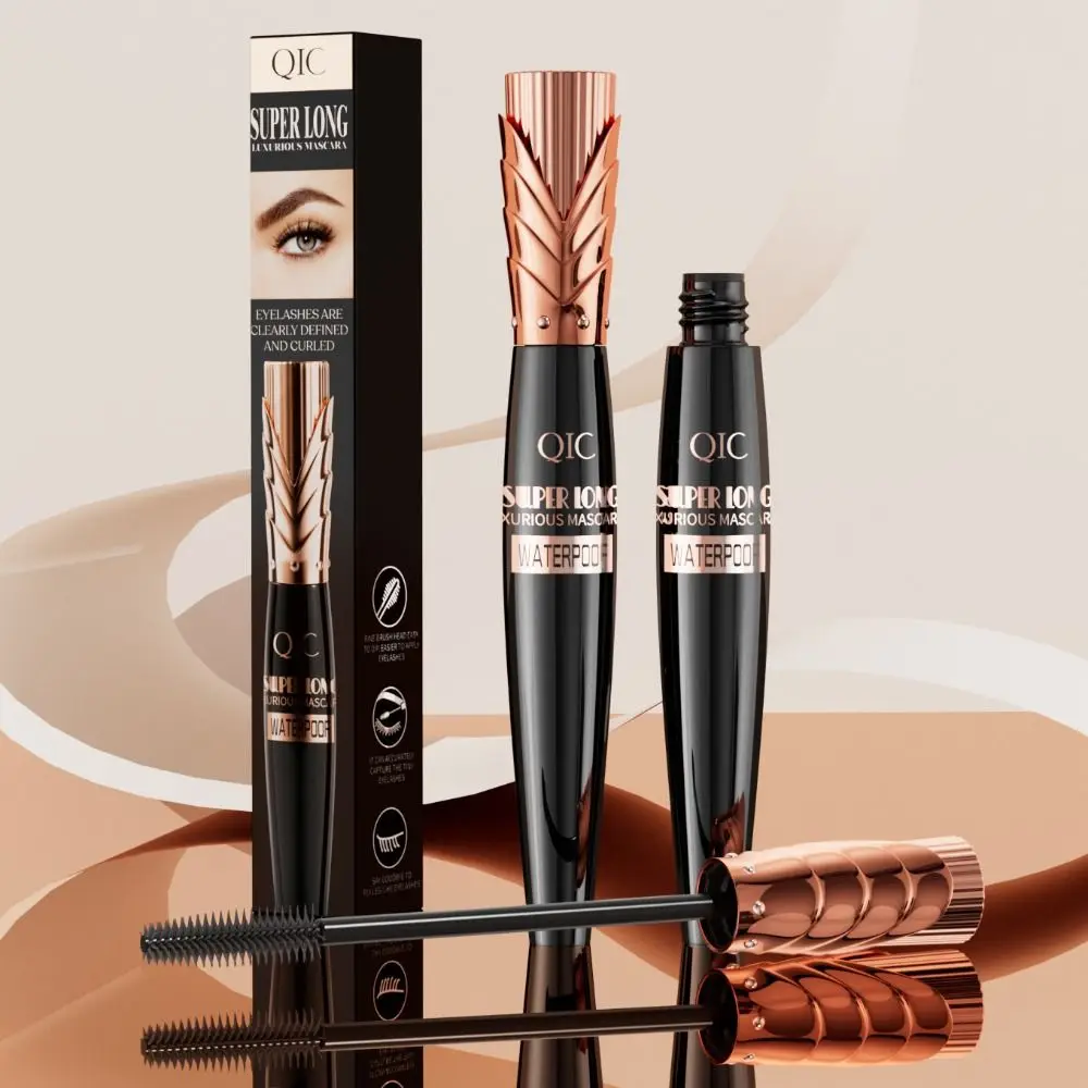 Long-lasting Curling Volume Mascara Smudge-proof Waterproof 3D Waterproof Mascara Double In-one Sweat-proof