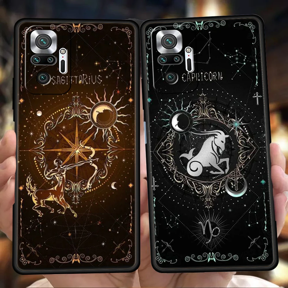 

Чехол для телефона Constellation для Redmi 14C 10C 9 Note 14 13 12 10 11 Pro Plus K40 K50 Pro Plus 5G Soft TPU Shell Funds Capas