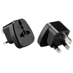 1pcs Universal CN AU EU US to UK Travel Plug Adapter Saudi Arabia England Singapore Electrical AC Power Convert Plug Type G 13A