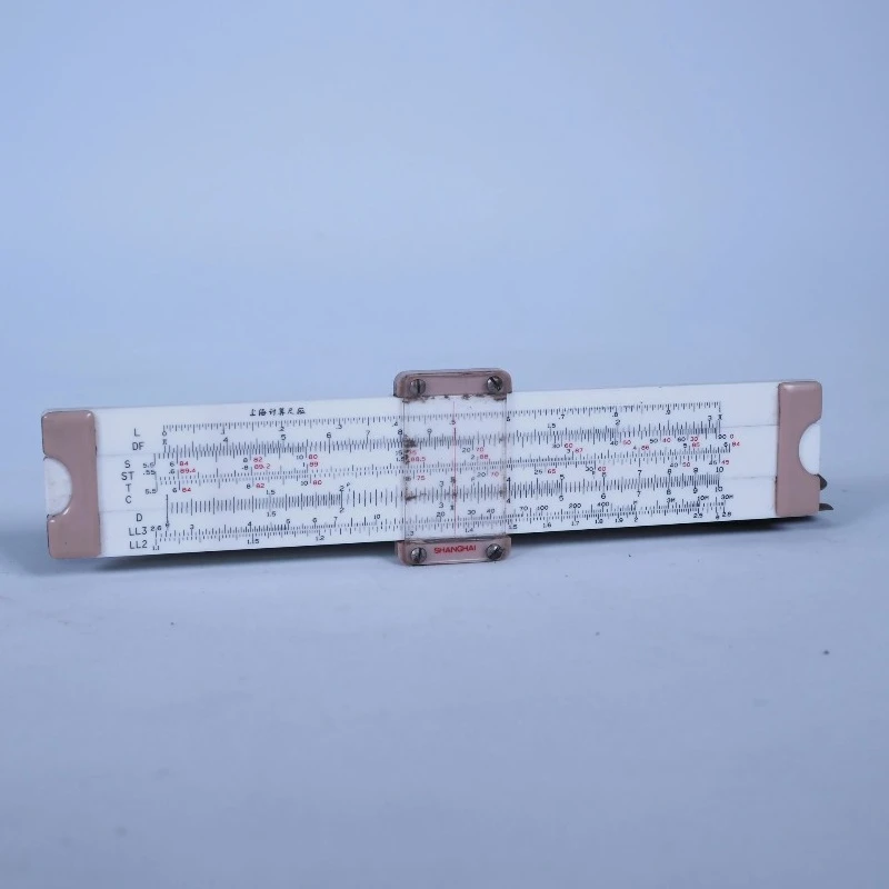 Nostalgic Old Objects Logarithmic Slide Rule 196070s Old Objects Folklore Ornament Calculator