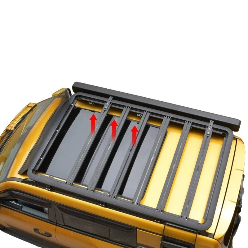 

Roof rack frame Expansion platform Small schoolbag Special modification accessories Side ladder Side tent