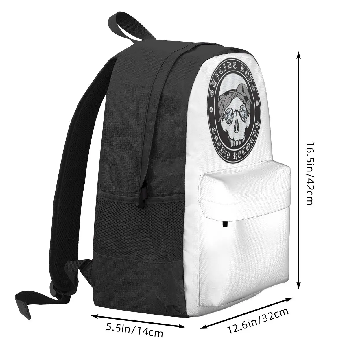 GREY 59 $uicideboy$ Logo Backpacks Boys Girls Bookbag  School Bags Cartoon Kids Rucksack Travel Rucksack Shoulder Bag