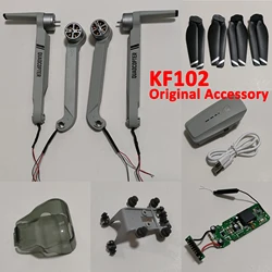 KF102 Foldable Drone Original Accessory Body Shell Propeller Motor Arm Battery USB Charger Controller Receiver Camera Box Etc.