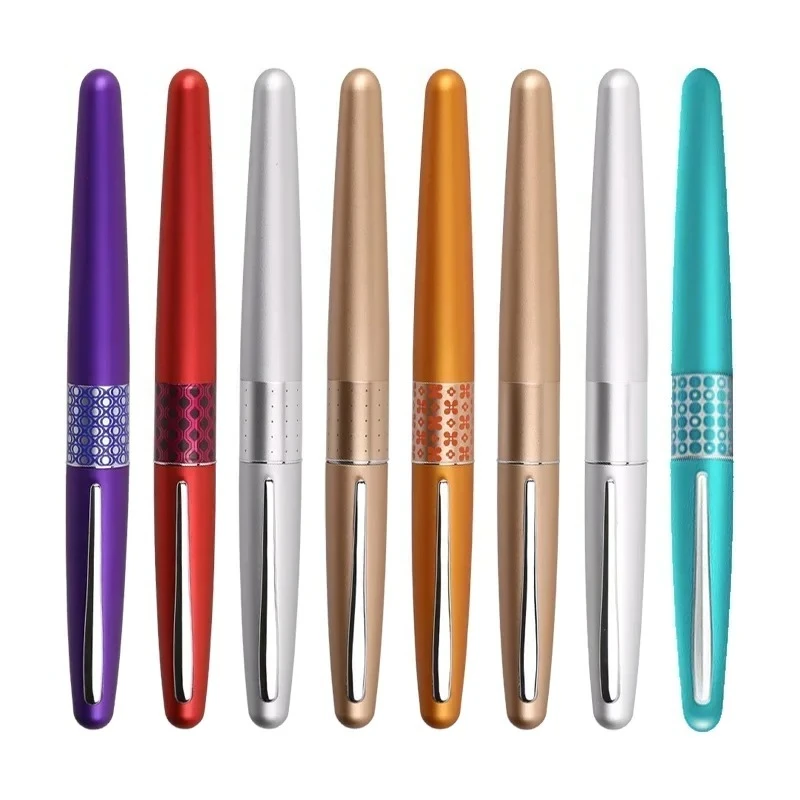

Japan PILOT 88G Fountain Pen Metal Pen FP-MR2 Writing Practice With F/M Nib With CON-40 Ink Absorber School Stationery Gift