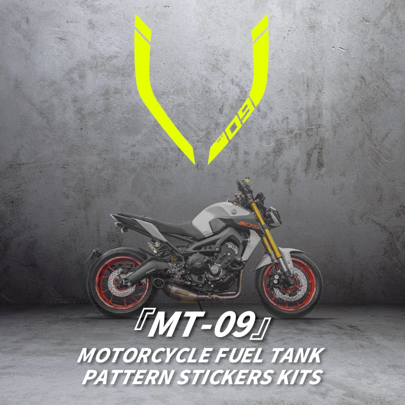 

Used For YAMAHA MT09 Motorcycle Line Pattern Stickers Kits Pasted On The Fuel Tank Area Of Bike Accessories Refit Decals