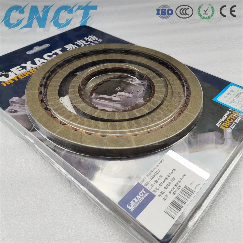 Brand New 6T40E 6T45E Transmission Clutch Plates Friction Disc Kit For Buick LaCrosse 6T40 6T45 Gearbox