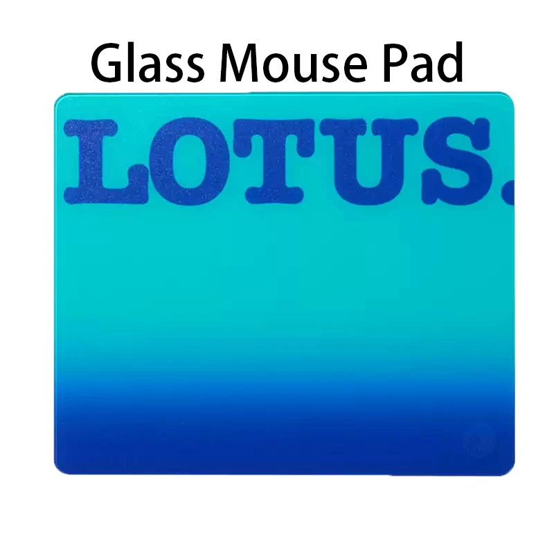 

Minimalist Cool English Glass Gaming Mouse Pad Smooth Frosted Surface Desk Mat For Tempered Upgrade FPS Office Accessories Pad