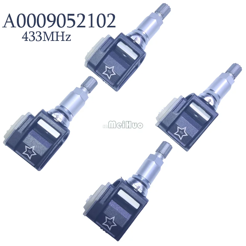 

1/4 шт. A0009052102 датчик давления в шинах для Mercedes-Benz A-Class W177 2018-06 до 2025-05 433 МГц датчик давления в шинах