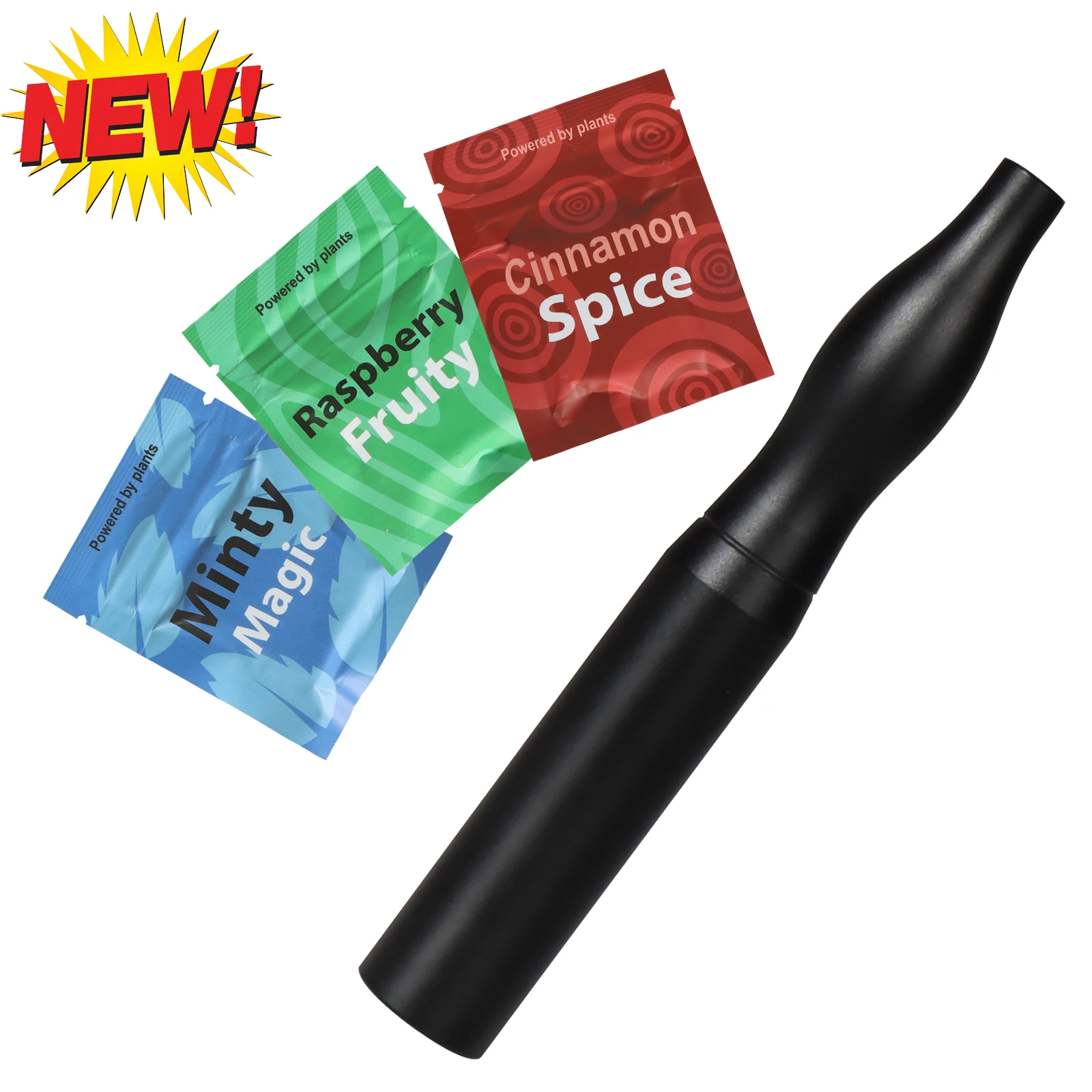 Quit Smoking Stick, Nicotine-Free & Chemical-Free Inhaler with Flavored Cores, Helps Stop Smoking, Metal Health Gift for Smokers