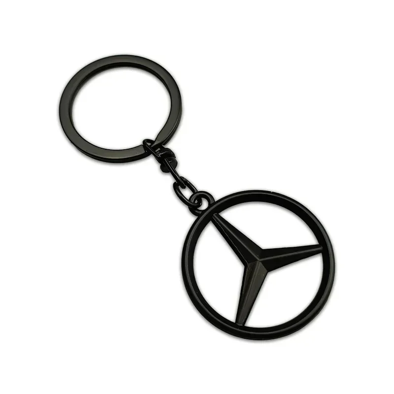 Metal Car Keychain Key Ring Key Holder Key Accessories for Mercedes Benz W210 W211 W124 W176 W203 W204 W212 W205 CLA CLK GLA GLC