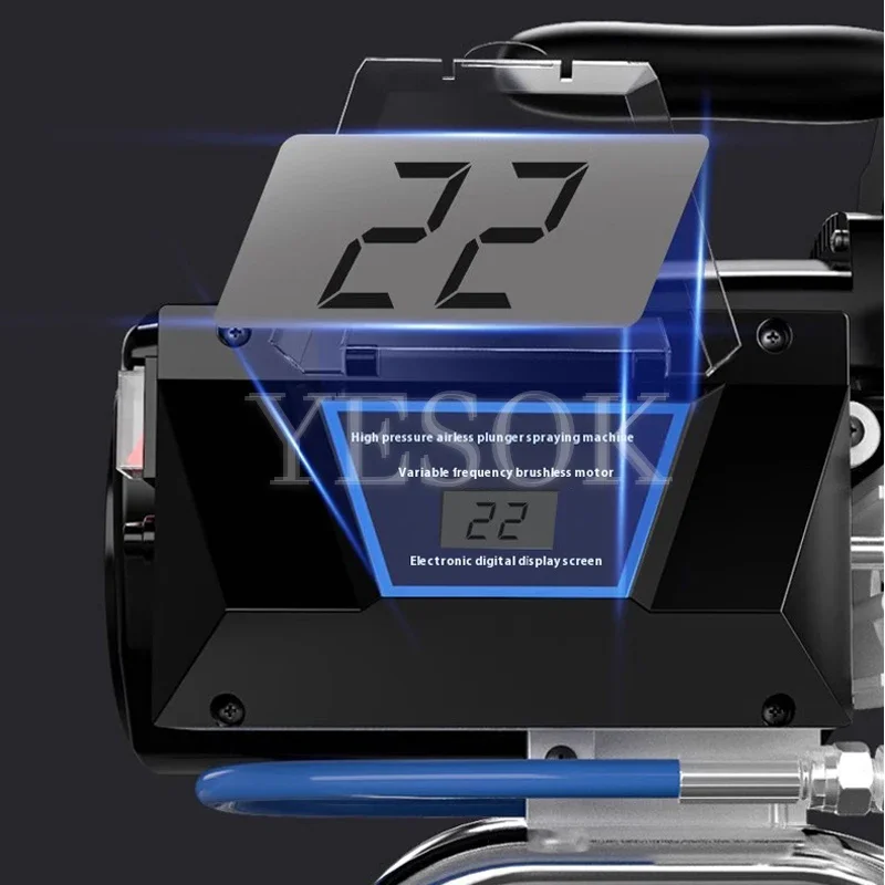 220V/50Hz spruzzatrice Airless a stantuffo 2600W verniciatura elettrica ad alta pressione con rivestimento in lattice macchina per l'architettura della pittura