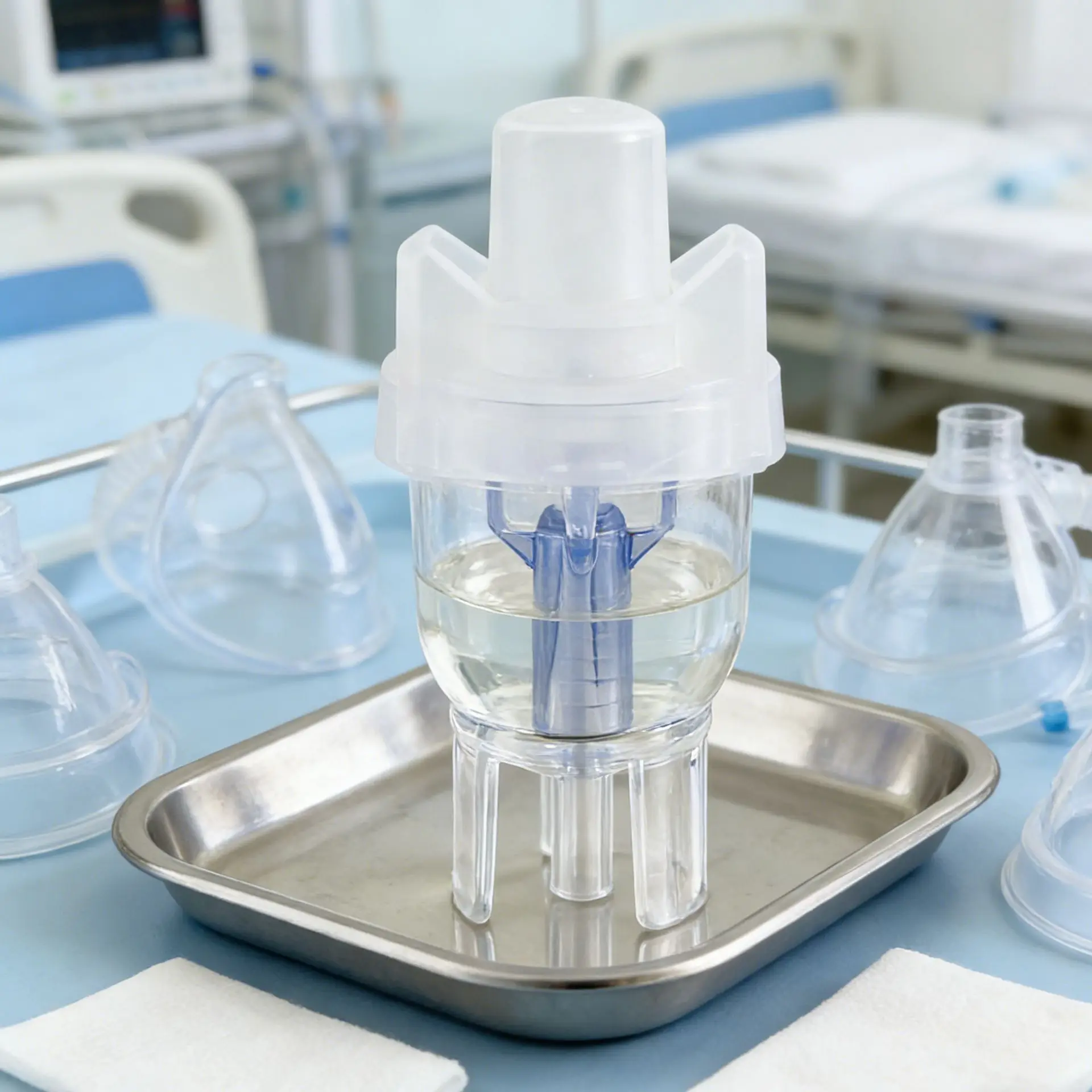 Portable Medical Nebulizer Medicine Cup, Replacement Atomized Tank Cup for Compressor Nebulizer Asthma Allergy Inhaler