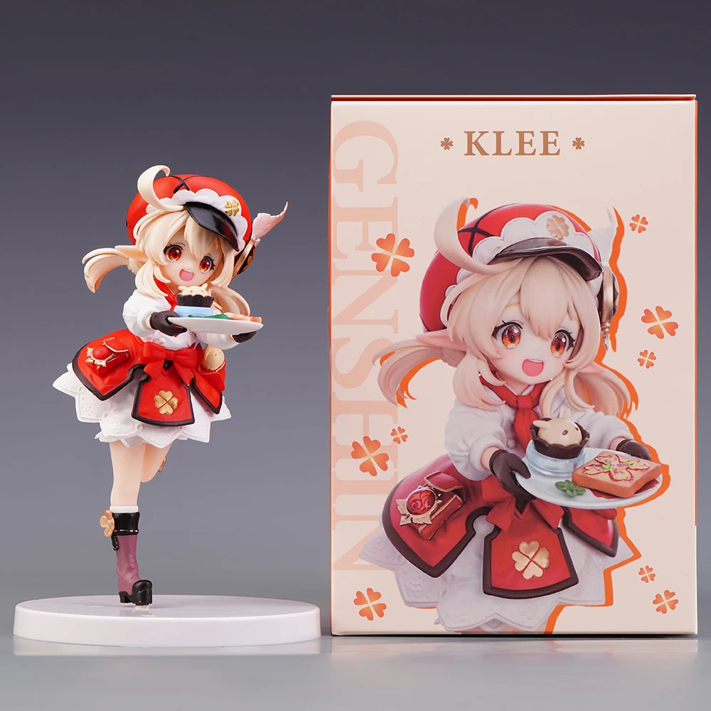 원신 임팩트 스파크 나이트 애니메이션 피규어, PVC KLEE 커피숍 디저트, 웨스트윈드 주문, 기사도 크리스마스 선물, 16cm, 무료 배송