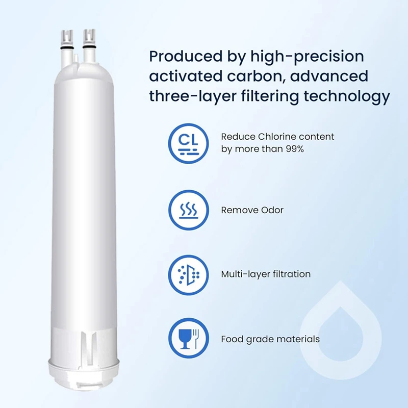 Substituição do filtro de água frigorífico para EDR3RXD1, 4396841, 4396710, Filter 3, 46-9083,46-9030, 9030