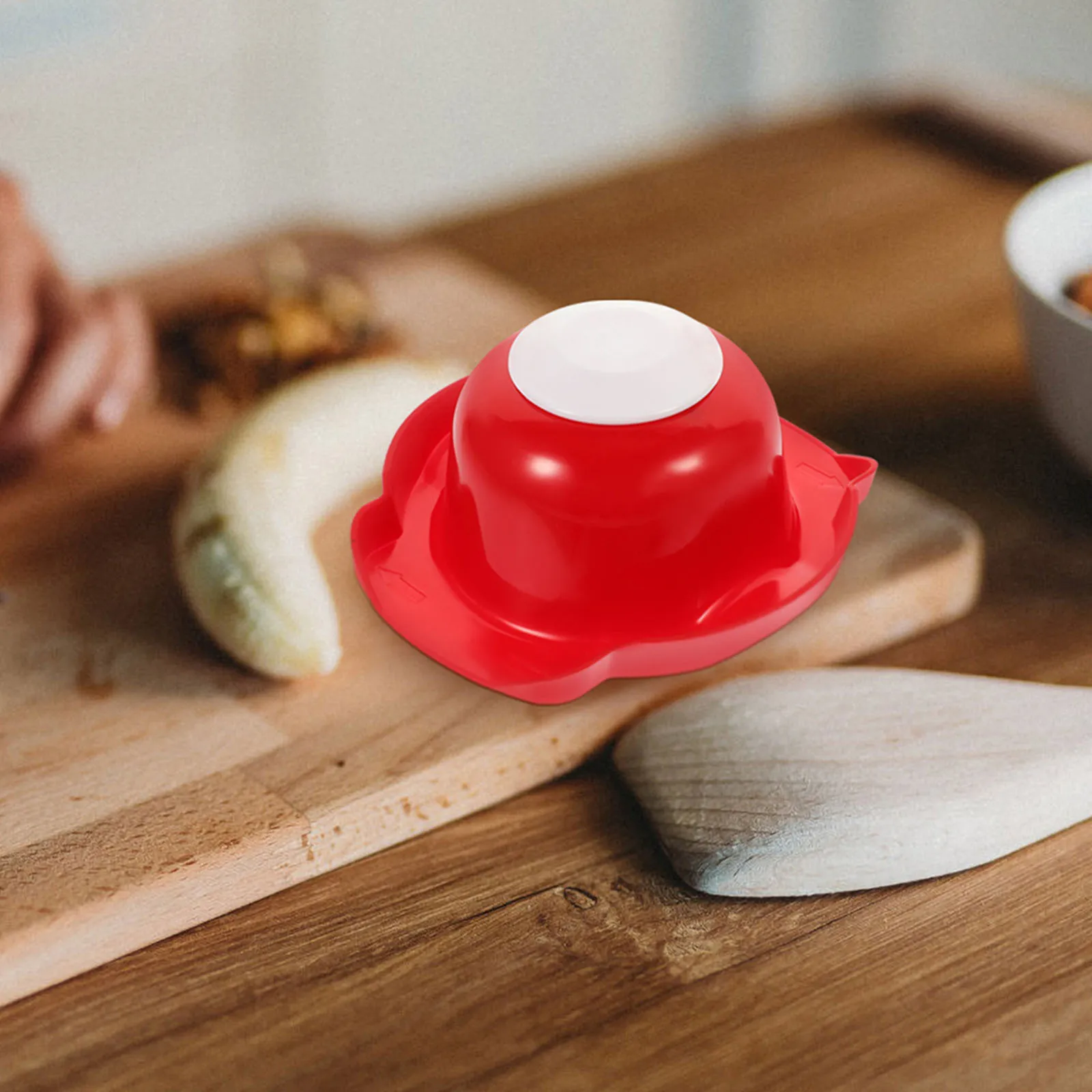 Soporte para rebanador profesional, soporte de plástico resistente para alimentos, para rallar y cortar verduras, protector de herramientas de cocina, 1 unidad