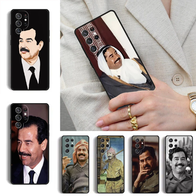 Saddam Hussein Iraq Phone Case for Samsung Galaxy S26 S25 Ultra S24 S23 S22 S21 Plus Note 10 Bumper Cover