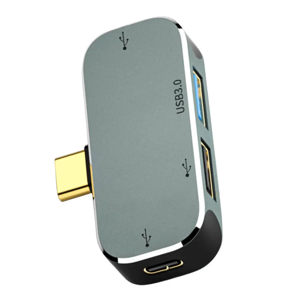 Type-c USB Hub Efficient Computer Cellphone Tablet Connection Extender