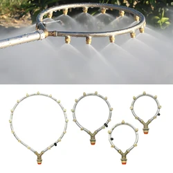 M14*1.5MM Ring Atomizing Nozzle Garden Humidification Irrigation Pesticide Spraying Adjustable Misting Sprinkler Cooling Tool