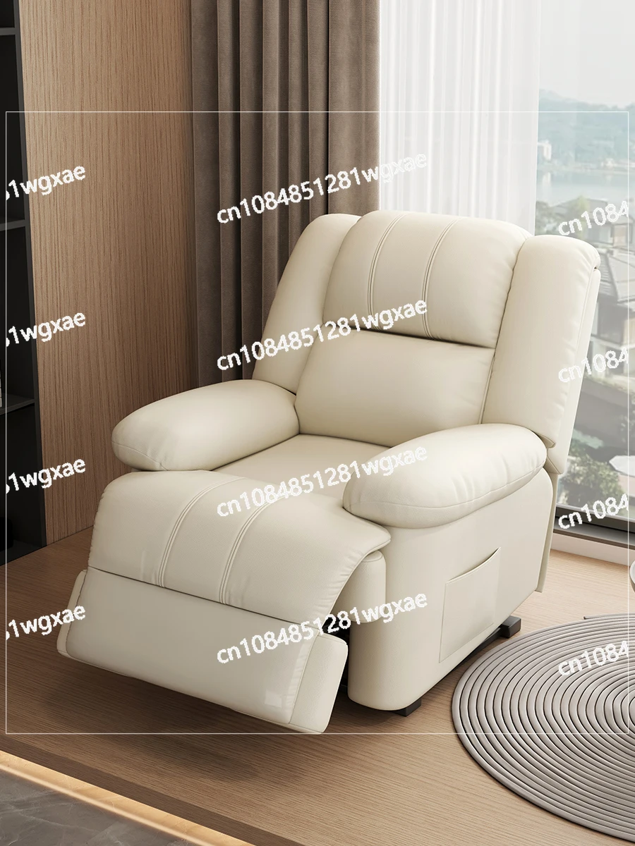 Multifunctional Sofa, Single Electric Massage, Small-sized Rocking and Rotating Nail Beauty Lounge Chair in Living Room.