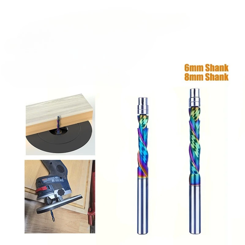 

Seven - Color Trimming Knife, Composite Blade Carving Milling Cutter, Carbide Cutter Head, Woodworking Milling Cutter