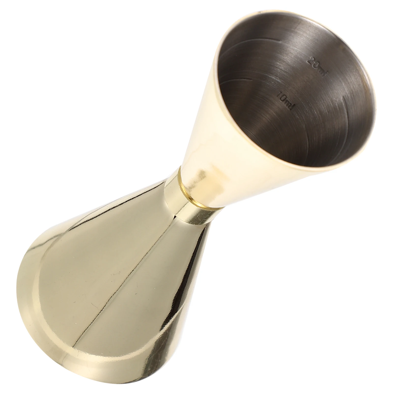 

Golden Ring Measuring Device Measures Cocktail Jigger Jiggers Bartending Bartender Bartenders Stainless Steel Conical