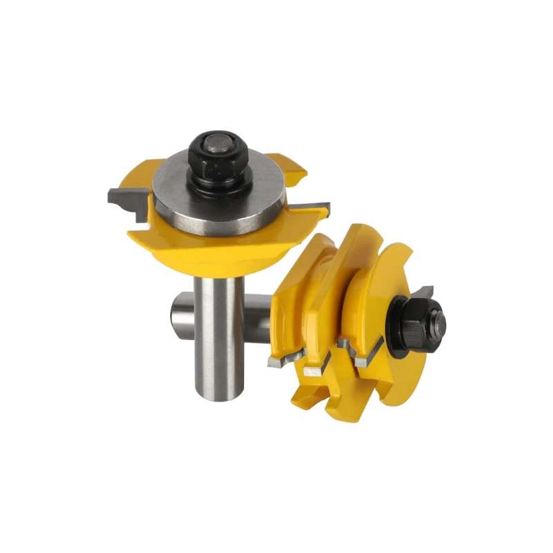 YUSUN قابل للاسترداد حبة باب زجاجي بت مجموعة قاطع خشب سبيكة كربيد راوتر بت النجارة قاطعة المطحنة لمطحنة الوجه الخشبي