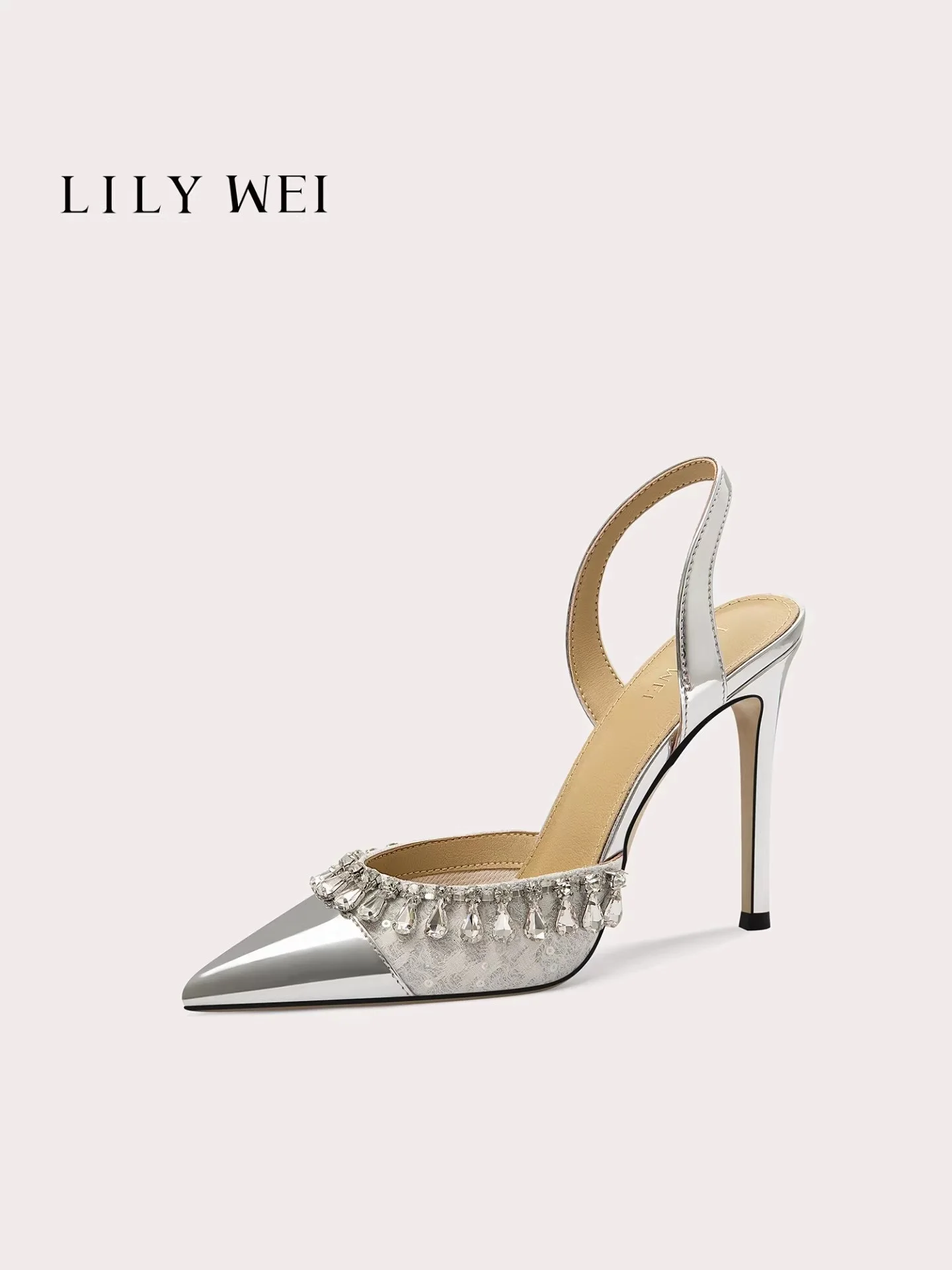 

Новые летние туфли-лодочки на шпильке из лакированной кожи с цепочкой и стразами, для банкетов, большие и маленькие размеры, женская обувь на плоской подошве с расширенной стопой