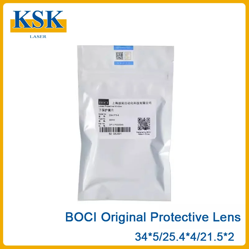 Boci Original Protective Lens Windows 34x5 Ceramic Anti-collision Screw BLT641 421 831 Tongkuai HAN'S Fiber Laser Cutting Head