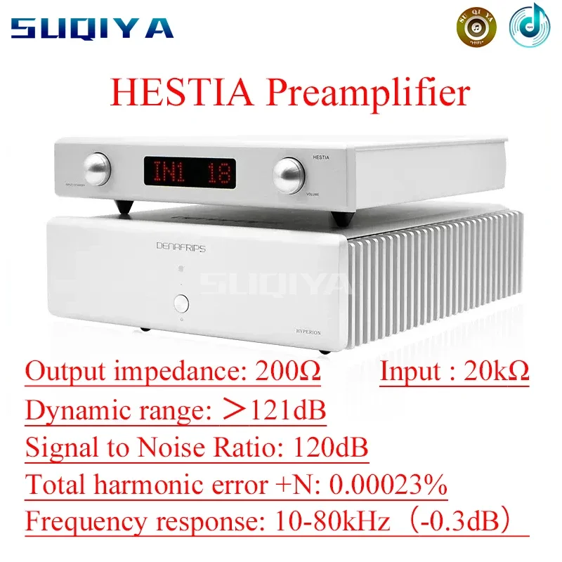 SUQIYA-HESTIA12th or HADES12th Pure Class A Preamplifier True Balance Full Discrete Circuit with Remote Control