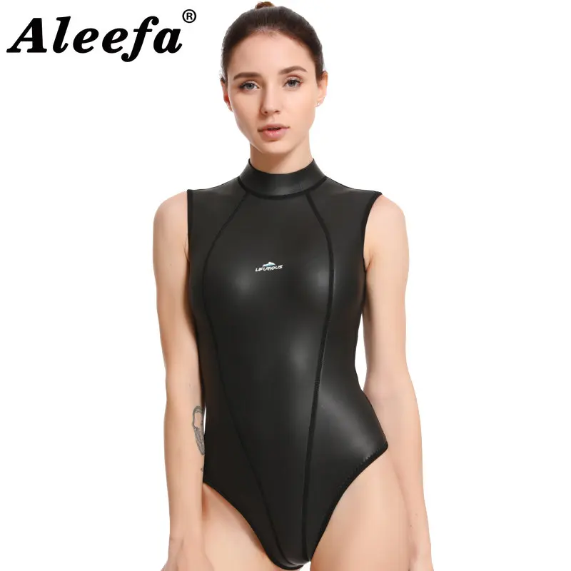 

Women wetsuit bikini sexy CR super stretch diving neoprene rubberneoprene Smooth skin OW