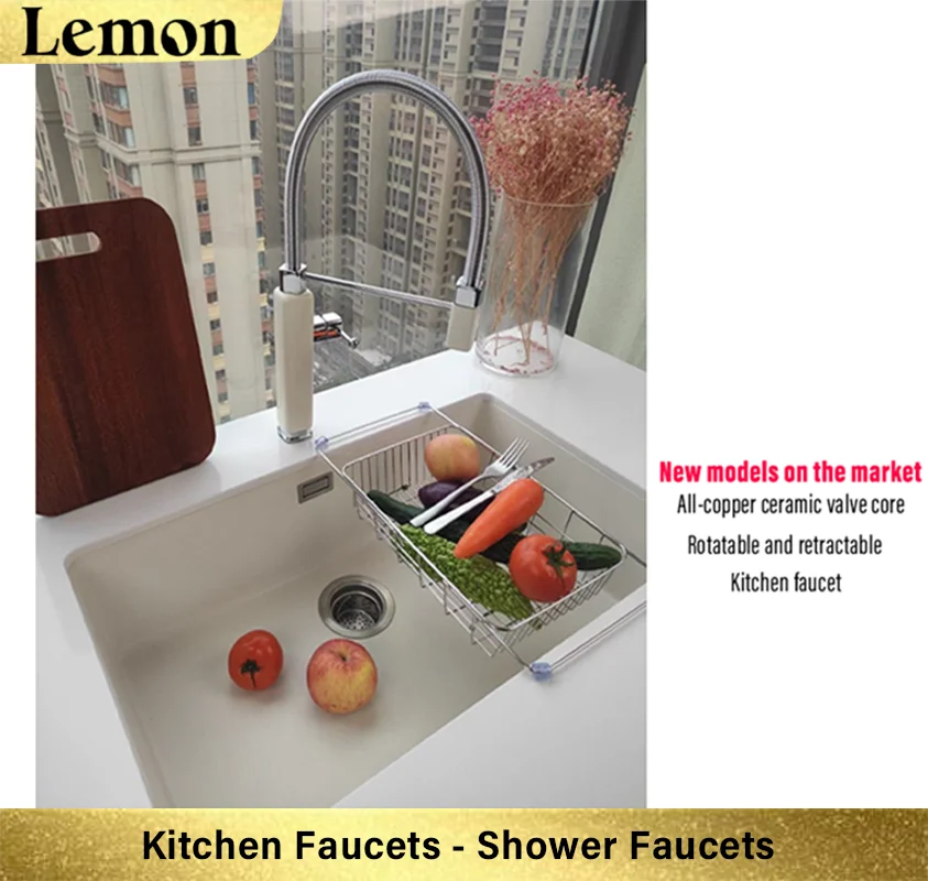 Kitchen Bathroom Hot and Cold Faucets Crane Sensor Kitchen Faucets Sink Faucets Swivel Touch Faucets Countertop Mounted Faucets