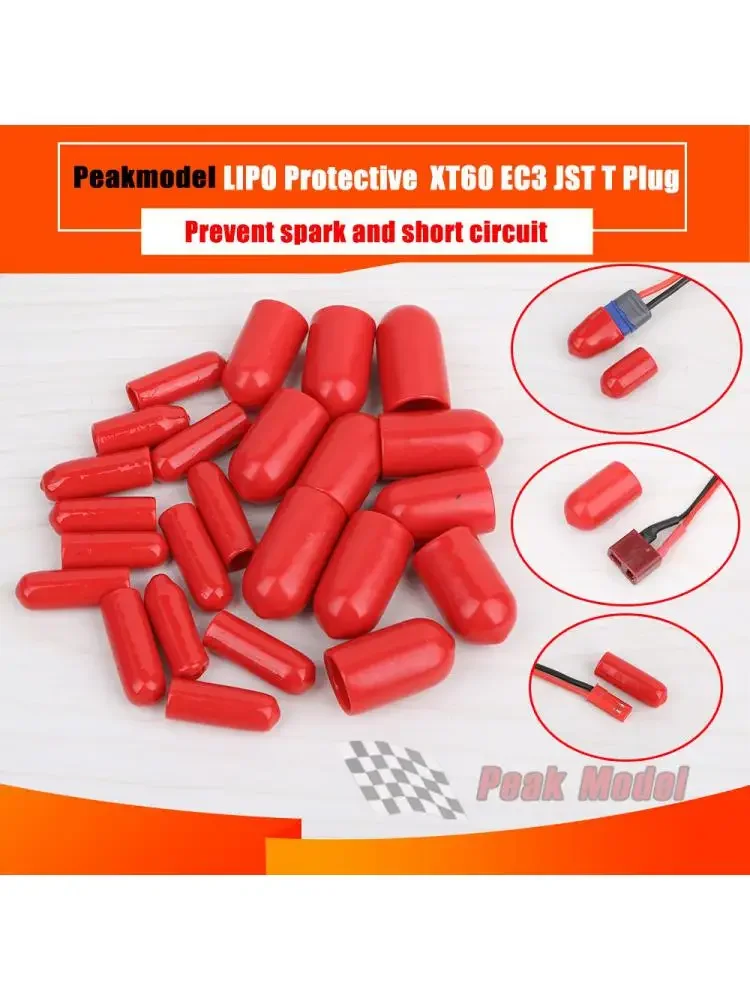 Manchon de protection pour connecteur de cellule LIPO, 5 pièces/lot, XT60 XT90 EC3 EC5 JST T, manchon de protection ignifuge et court-Circuit