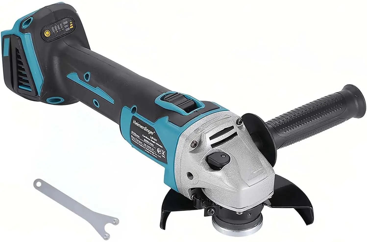 

Brushless Angle Grinder Compatible with Makita 18V Battery, 4-1/2-Inch Cordless Angle Grinder for Metal Cutting, Grinding and