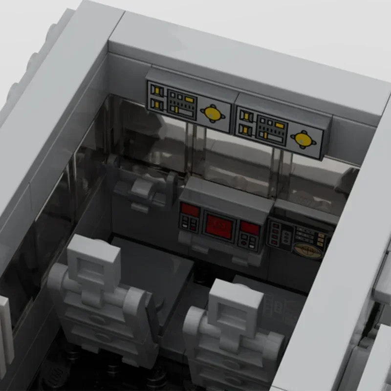 

Звездная модель фильма Moc, строительные кирпичи, императорский тяжелый грузовик, технология, модульные блоки, подарки, рождественские игрушки, наборы «сделай сам», сборка