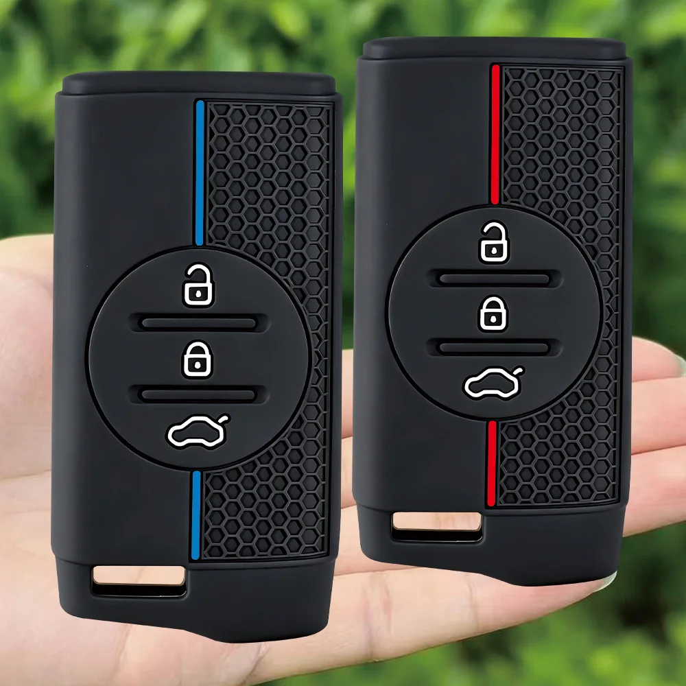 Car Key Case Cover For Chery Tiggo 7 Pro 8 Pro Exeed Tiggo 2 3x Arrizo 5 Pro Gx 5x EQ7 Auto Shell Fob Holder Accessories