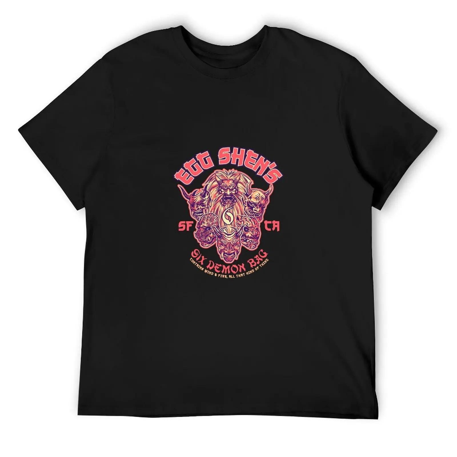 

EGG SHEN'S - SIX DEMON BAG T-Shirt shirts graphic kawaii clothes custom shirt oversized mens graphic t-shirts funny