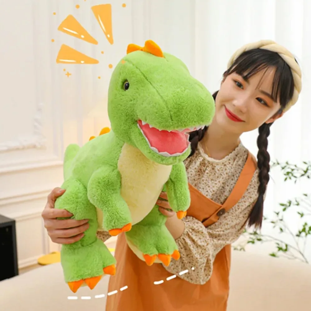 Tyrannosaurus Rex Dinosaur Plush Toys Rag Doll Large Size Dinosaur Plush Doll Fat 28/35/50 Cm Tyrannosaurus Rex Stuffed Toys