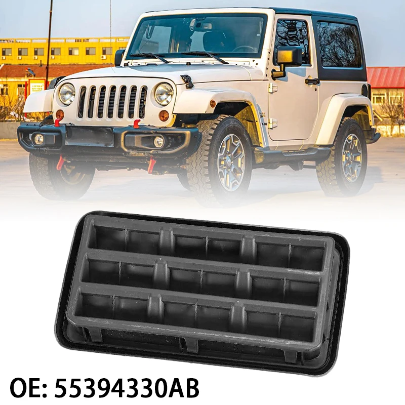 

Rear Tailgate Vent Grille Quater Panel Vent Outlet For Jeep Wrangler JK 2010 -2018 55394330AB 05058636AD 5058636AD 05058636AB