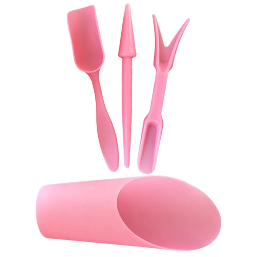 

1Set Miniature Succulent Planting Tools Set Garden Shovels Transplanting Hand Tools Soil Loose Plastic Garden Tool