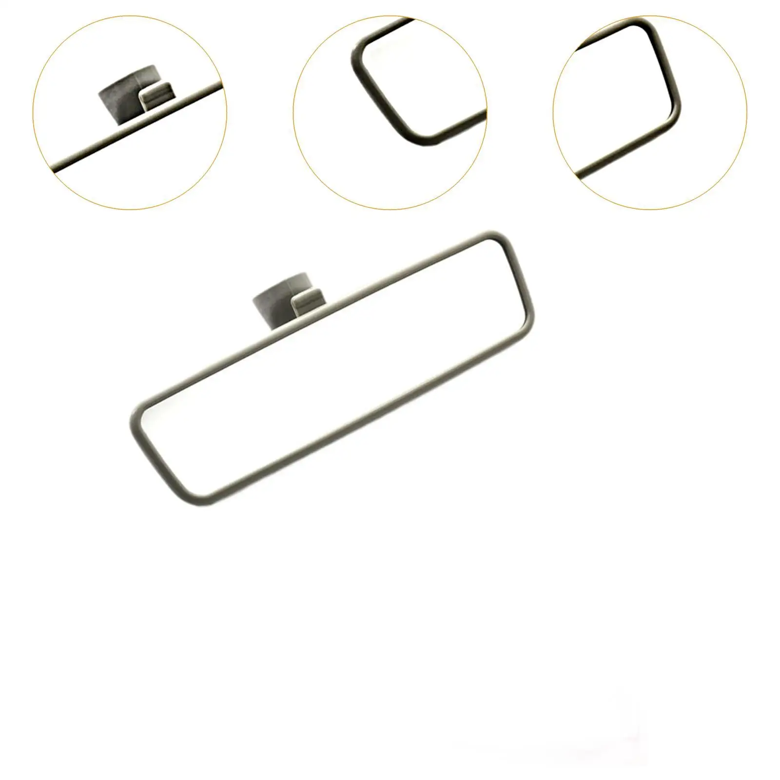 Interior Accessory Middle Lightweight Sturdy Accessory Replacement Repair Parts Professional Portable Inside Rearview Mirror