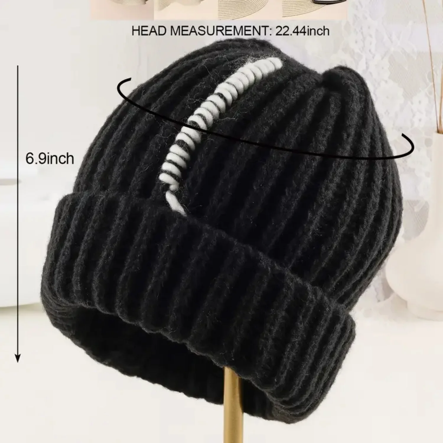 الشتاء الرجال والنساء قبعات صوف الدافئة سدادات حماية الأذن قبعات موضة قبعة صوفية محبوك قبعة التطريز قبعة صوفية قبعة الهيب هوب