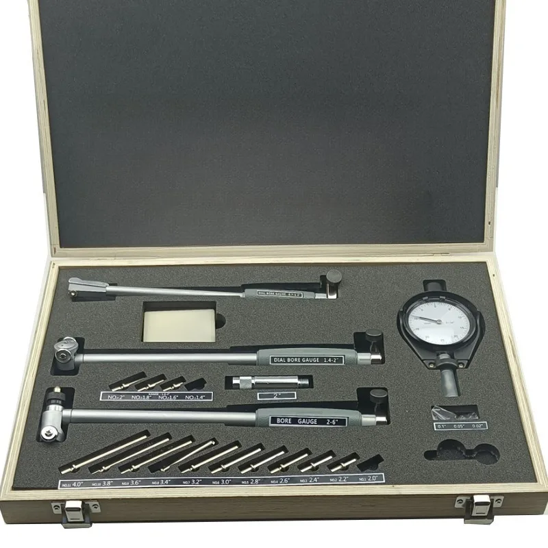 0.7-6mm Internal Diameter Dial Gauge Set for Cylinder Measurement